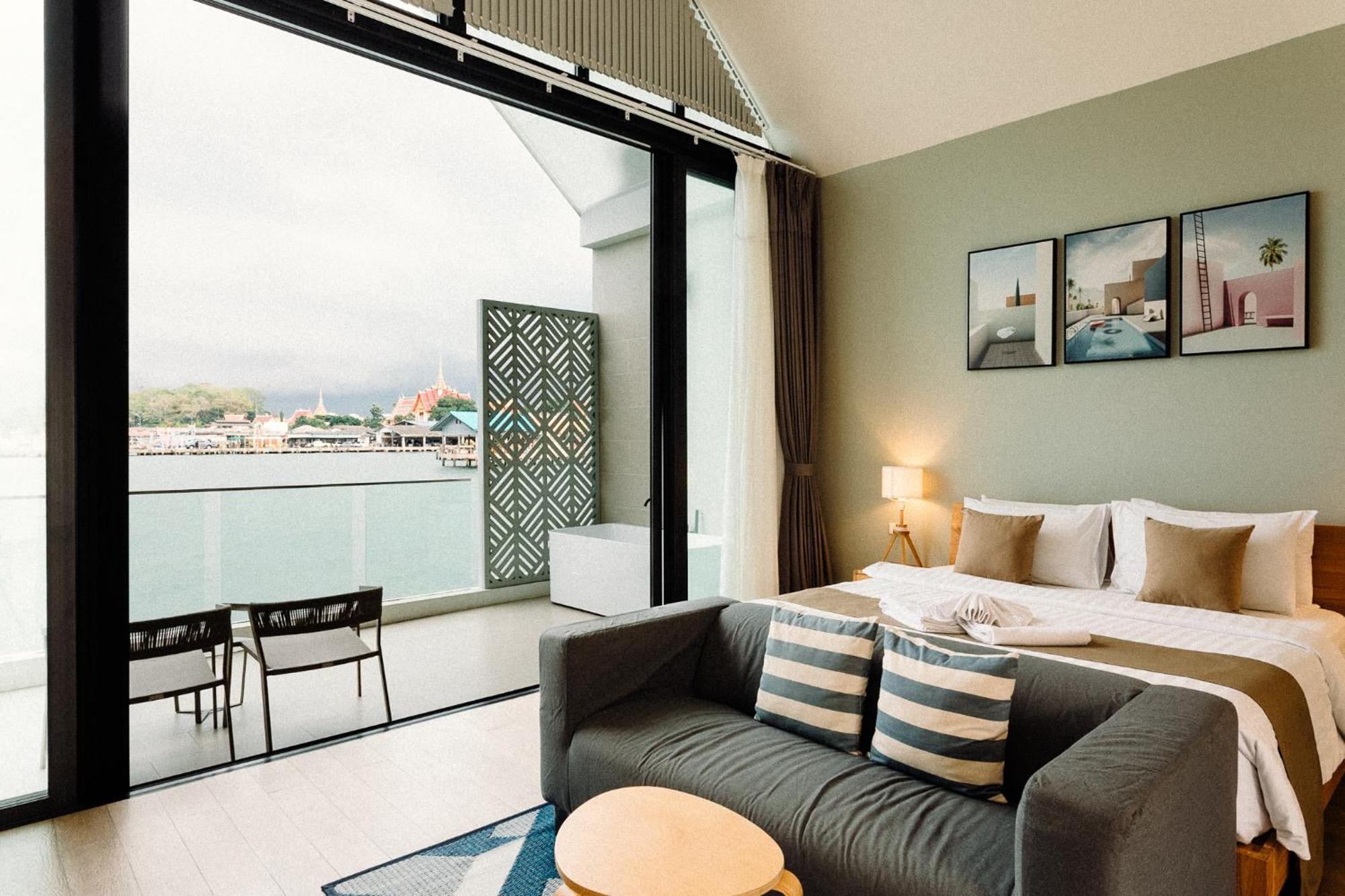 Baan Tah On The Sea Hotel Bang Sare Ngoại thất bức ảnh